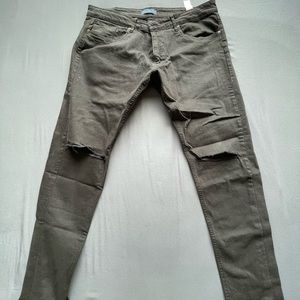 Zara Mens Ripped Jeans
